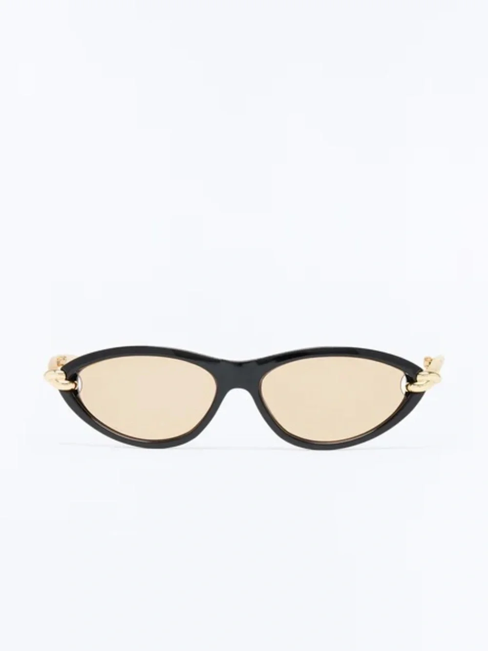 Cat-Eye Sunglasses with Gold  Accent
